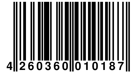 4 260360 010187