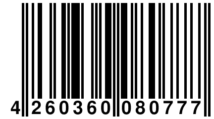 4 260360 080777