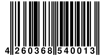 4 260368 540013