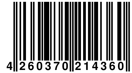 4 260370 214360