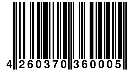 4 260370 360005