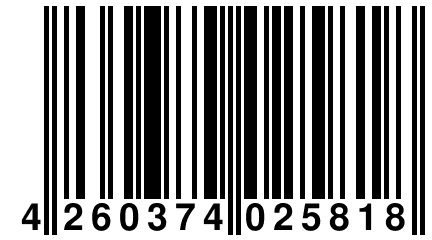 4 260374 025818