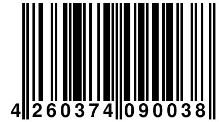 4 260374 090038