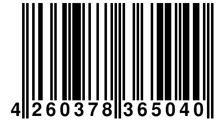 4 260378 365040