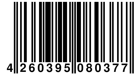4 260395 080377