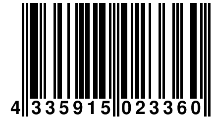 4 335915 023360