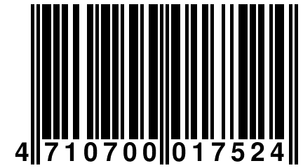 4 710700 017524