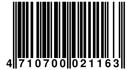 4 710700 021163