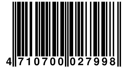 4 710700 027998