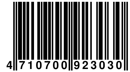 4 710700 923030