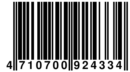 4 710700 924334