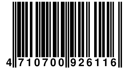 4 710700 926116