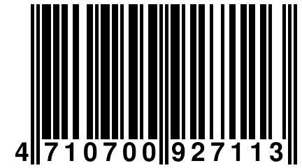 4 710700 927113