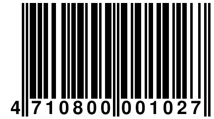 4 710800 001027