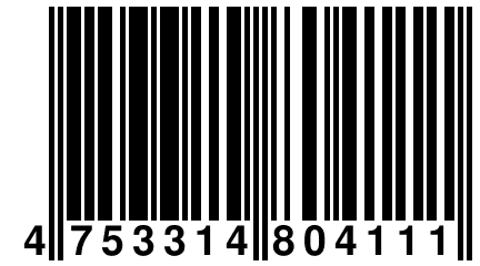 4 753314 804111