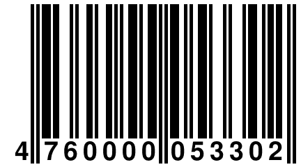 4 760000 053302