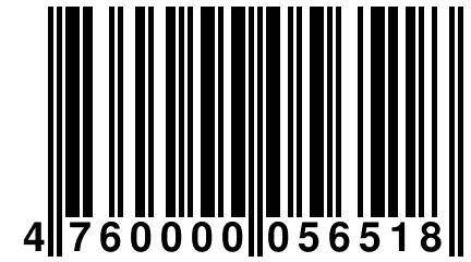 4 760000 056518