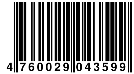 4 760029 043599