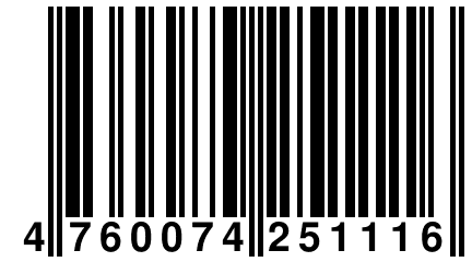 4 760074 251116