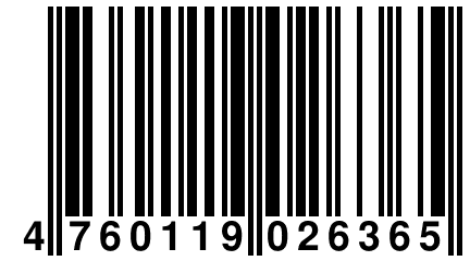 4 760119 026365