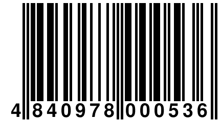 4 840978 000536