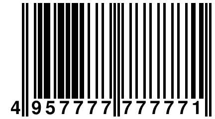 4 957777 777771
