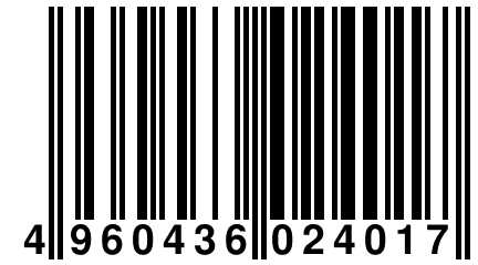 4 960436 024017