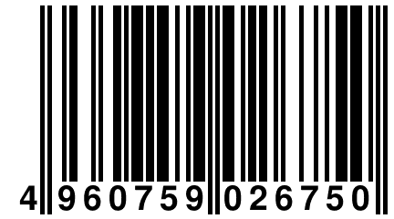 4 960759 026750