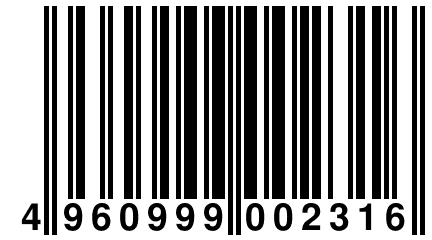 4 960999 002316
