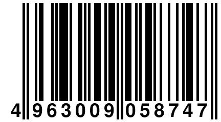 4 963009 058747