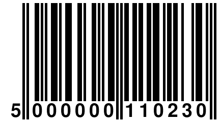 5 000000 110230