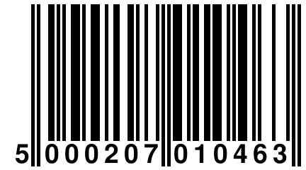 5 000207 010463