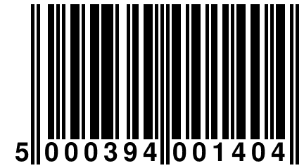 5 000394 001404