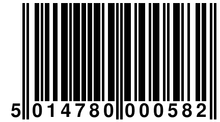 5 014780 000582