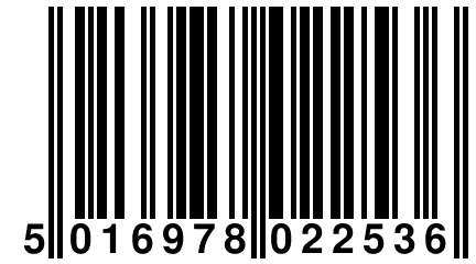 5 016978 022536