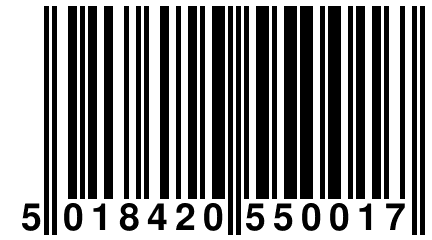 5 018420 550017