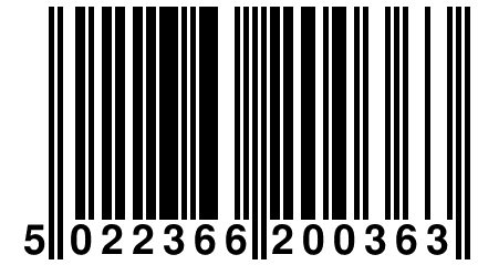 5 022366 200363