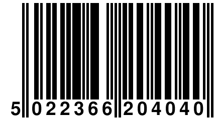 5 022366 204040
