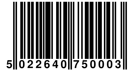 5 022640 750003
