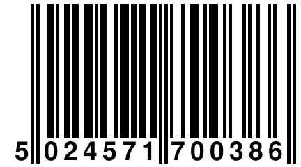 5 024571 700386
