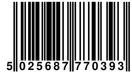 5 025687 770393