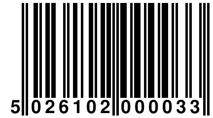5 026102 000033
