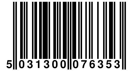 5 031300 076353