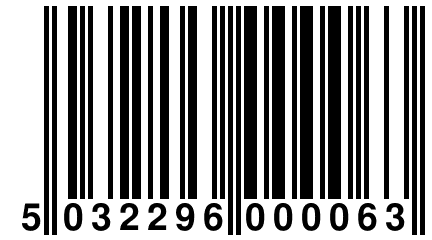 5 032296 000063