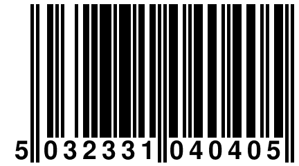 5 032331 040405