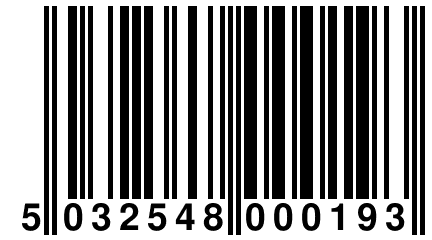5 032548 000193
