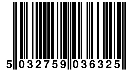 5 032759 036325