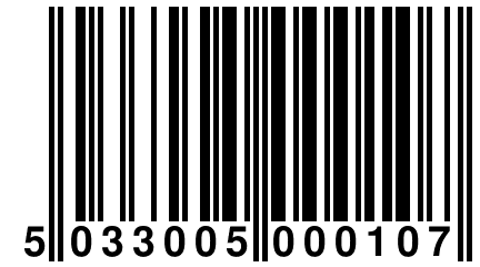 5 033005 000107