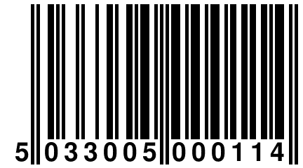 5 033005 000114