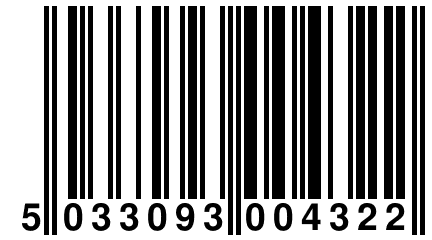 5 033093 004322